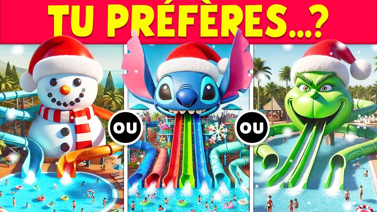 Tu pr&eacute;f&egrave;res...? CONSTRUIS ta MAISON de NO&Euml;L 🏠🎄🎅