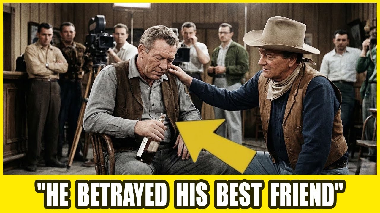John Wayne Removed His Closest Friend From A Film — What Happened Next Shocked Hollywood!