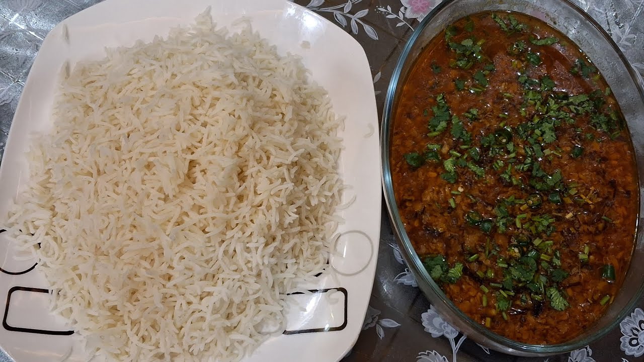 Classic Mix Daal and White Rice Combo 🍚 😋| Homestyle Mix Daal Served with White Rice 👌🏻