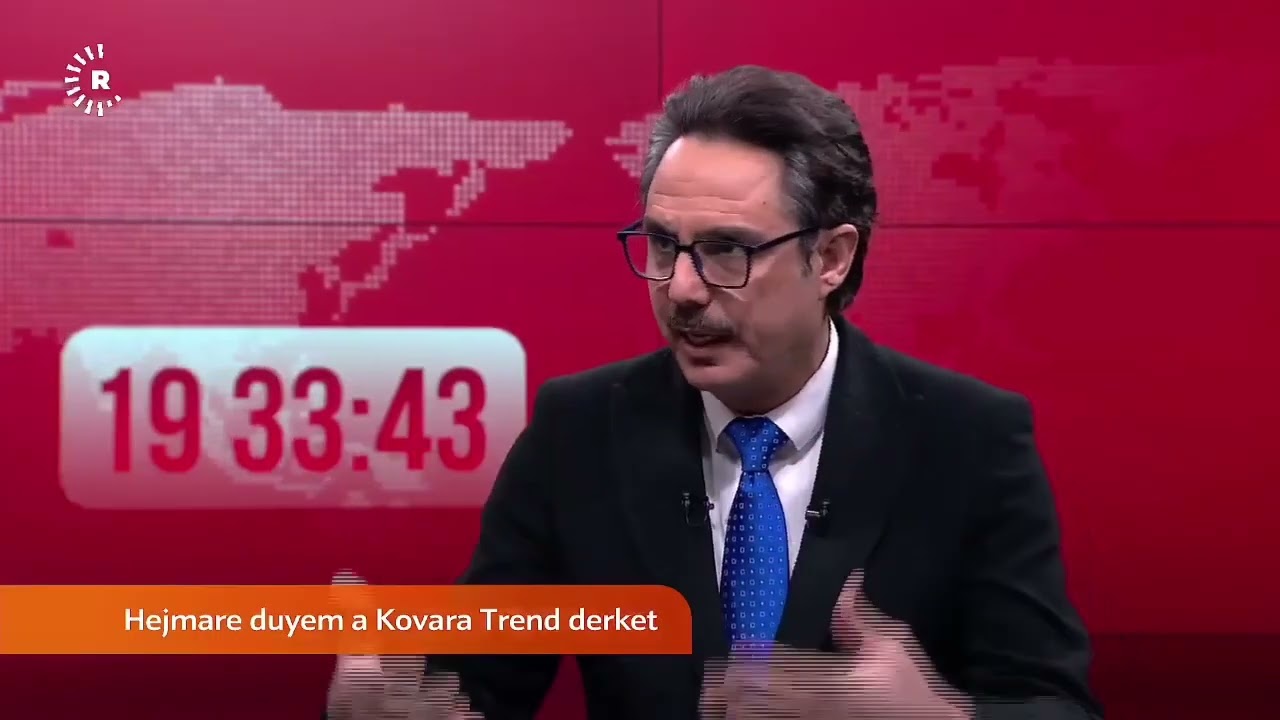 لقاء على شاشة رووداو مع دلبخوين دارا. 