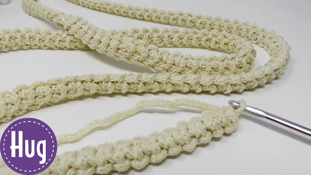 Crocheting Cords with Singles - Veronika Hug