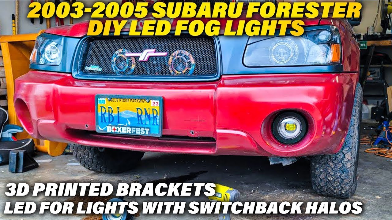 DIY LED Fog Lights: Build Your Own for Subaru Forester (03-05) & Outback (13-19)
