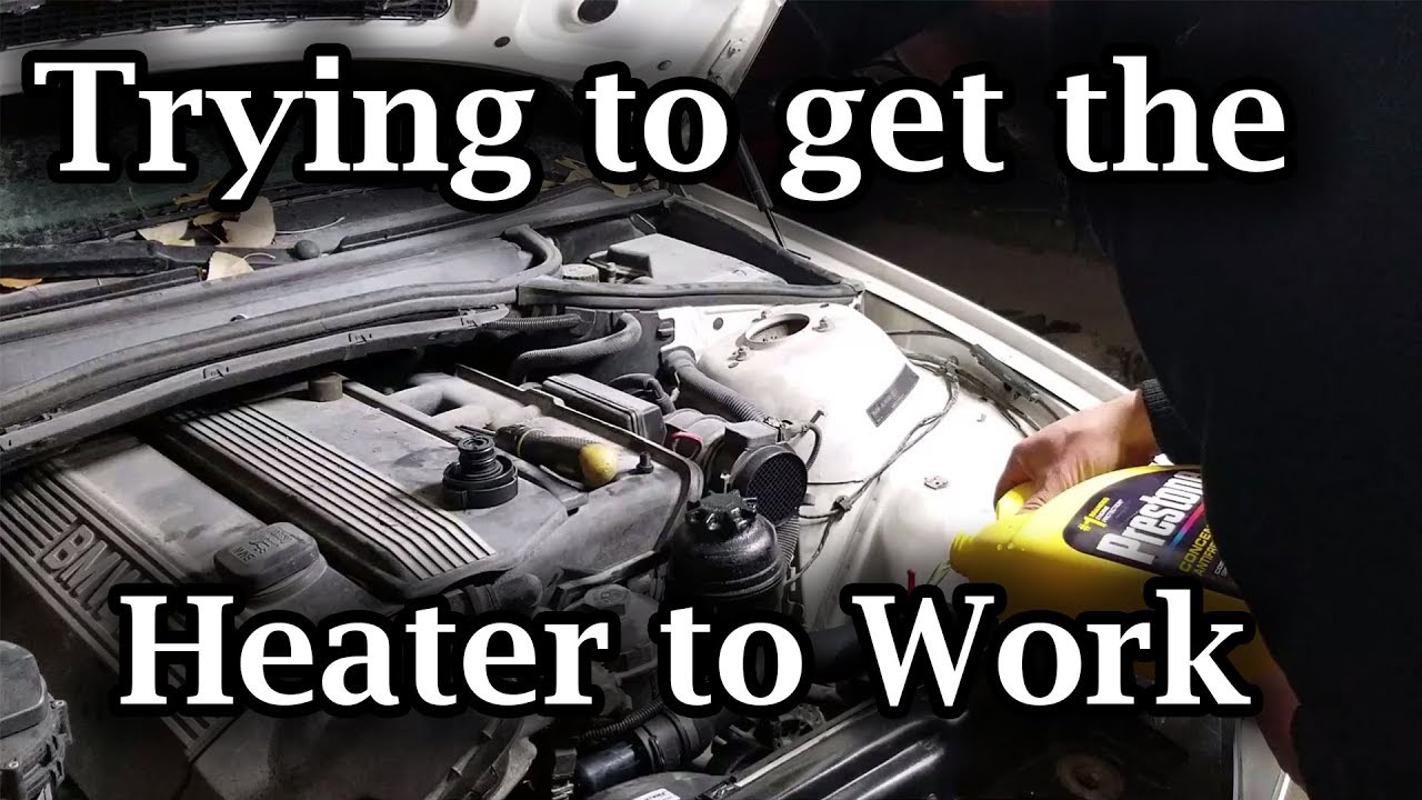 BMW E46 Winter Beater Cooling System Bleeding Procedure