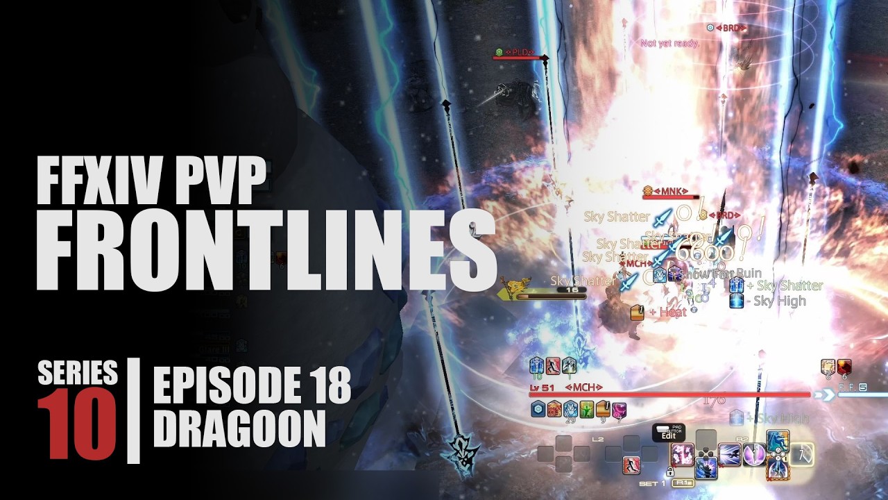 Piercing and Diving | FFXIV PVP Series 10 | Frontlines 18