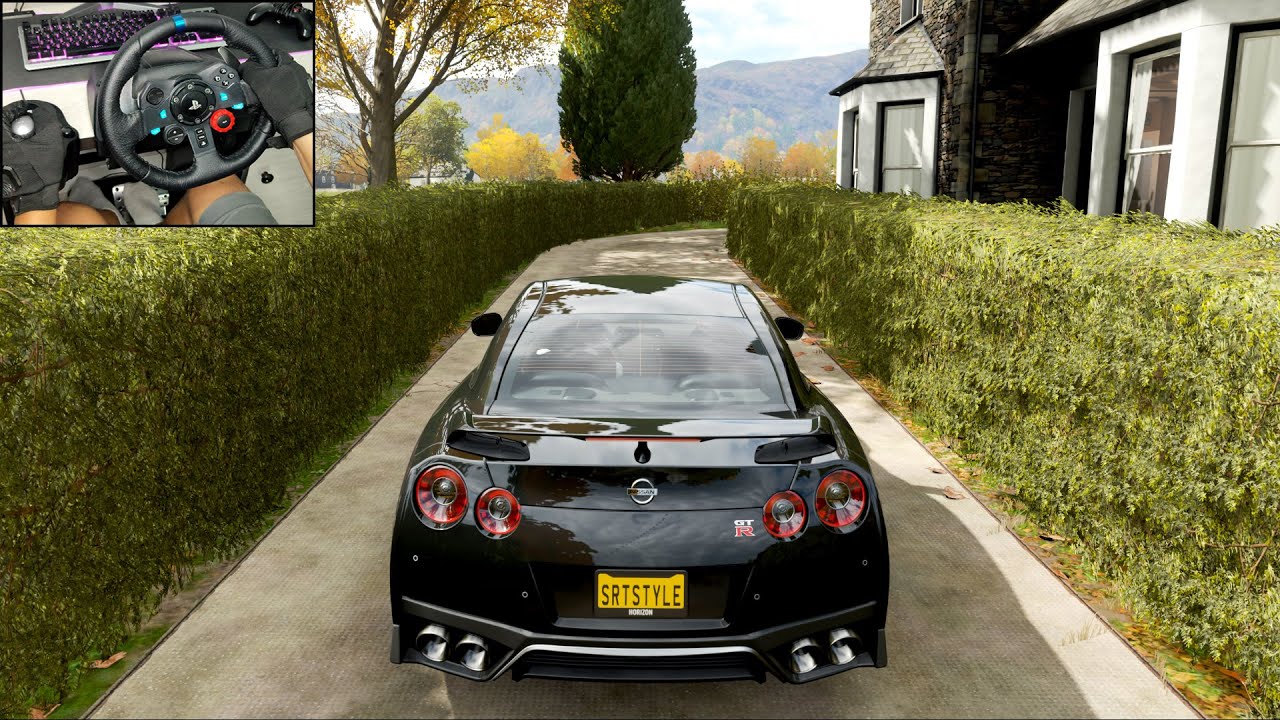 Nissan GT-R | Forza Horizon 4 (Steering Wheel Gameplay) | g29