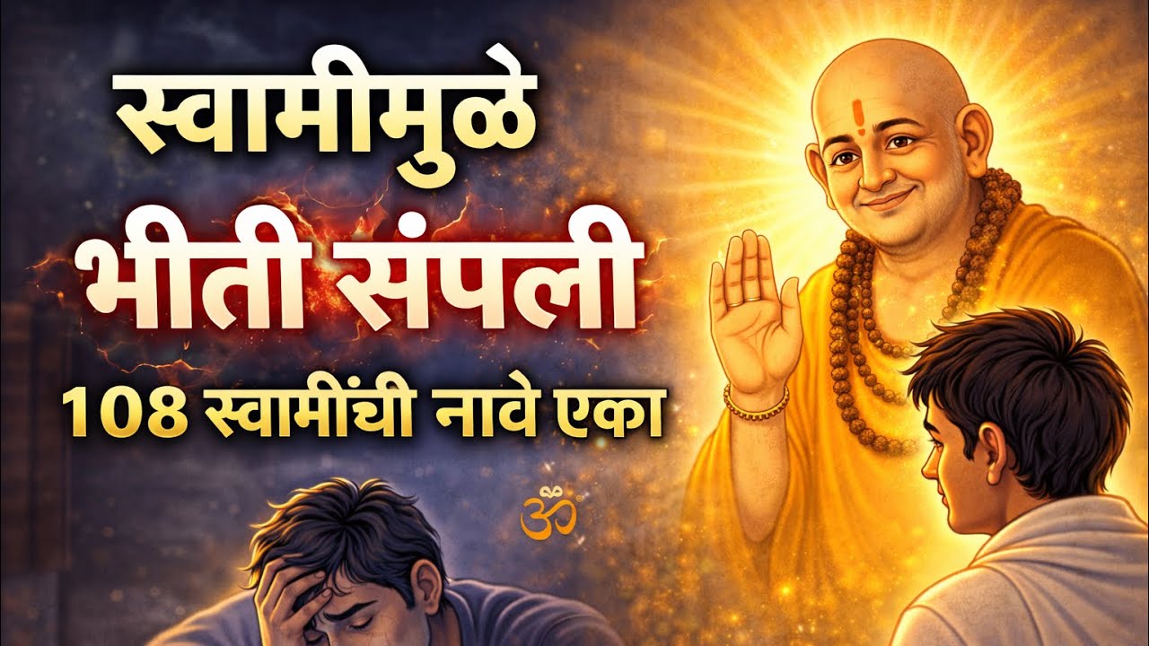 “श्री स्वामी समर्थांची १०८ पवित्र नावे | नामस्मरण, शांती आणि कृपेसाठी”
