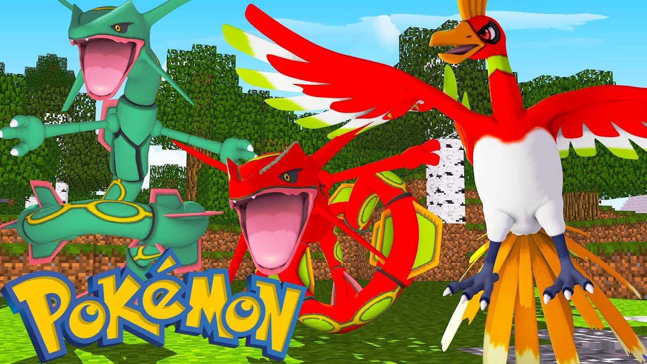 WHO'S YOUR FAMILY? RAYQUAZA E HO-OH TIVERAM UM FILHO NO MINECRAFT ( Pixelmon )
