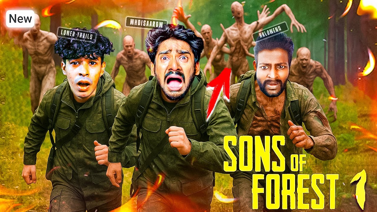 🛑 We Got STRANDED IN A MAN EATING FOREST🌳... 😱😨| SONS OF THE FOREST (കാടിന്റെ മക്കൾ ) | PART 1