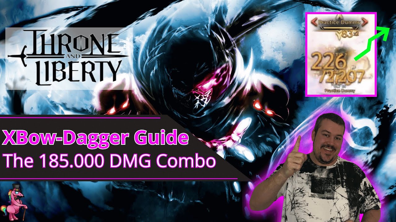 72K DMG with 1 Hit Scorpion Build | Throne and Liberty Crossbow Dagger Guide