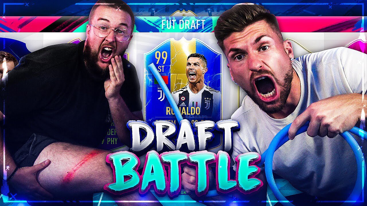 Das war die DÜMMSTE IDEE ... R.I.P ☠️ Wer bekommt den GUMMISCHLAUCH ab 😱🔥 FIFA 19 Fut Draft Battle