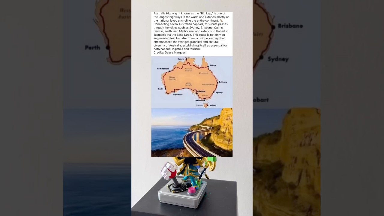 Australia Highway 1, known as the &ldquo;Big Lap,&rdquo; is on of the longest highways in the world
