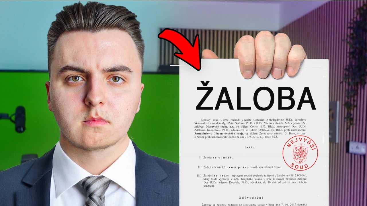 Při&scaron;la mi Žaloba... (jdu k soudu)