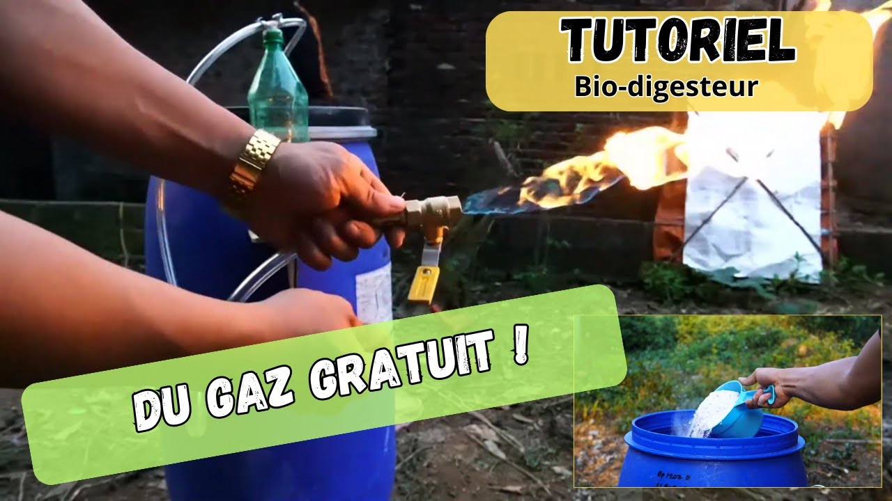 Comment avoir du gaz gratuitement à la maison avec des déchets