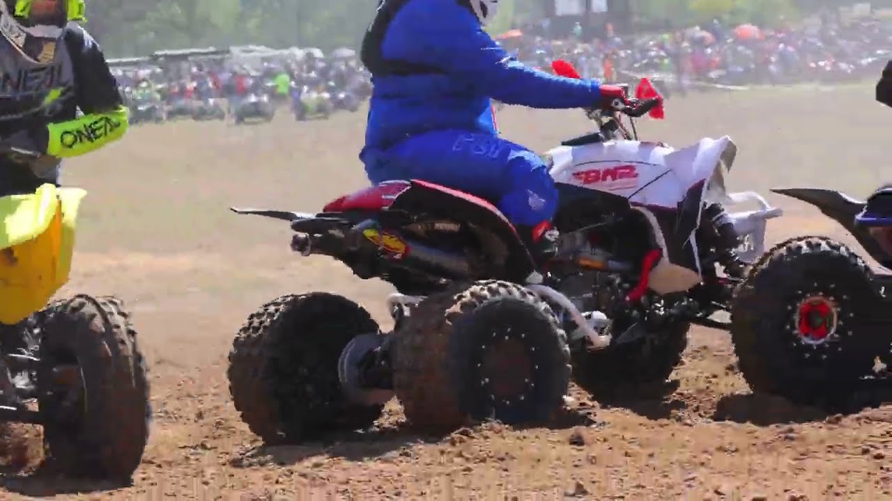 Gur's First Race on a Suzuki LTZ 400 | Senior 50+ Class at #GNCC Camp Coker 2023