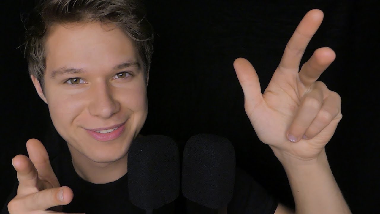 ASMR hand sounds and whisper ramble