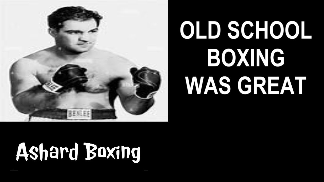 Old school boxers knew how to fight