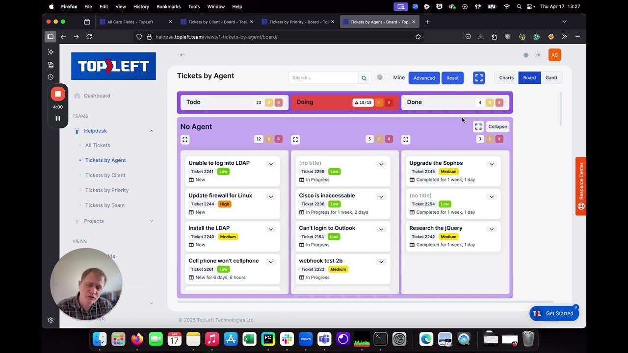 TopLeft's Totally New UI and HaloPSA Integration - plus ConnectWise and Autotask Features