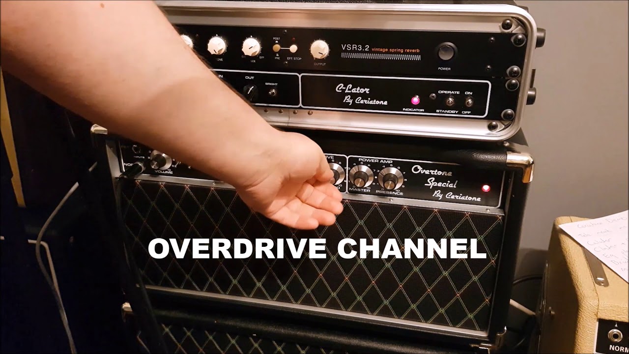Ceriatone Overtone Special Demo - C-Lator & Vermona Spring Reverb