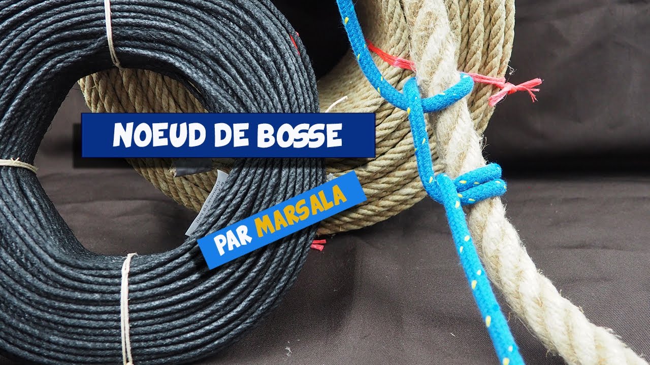 Noeud de bosse #1465 ( noeud de fouet )