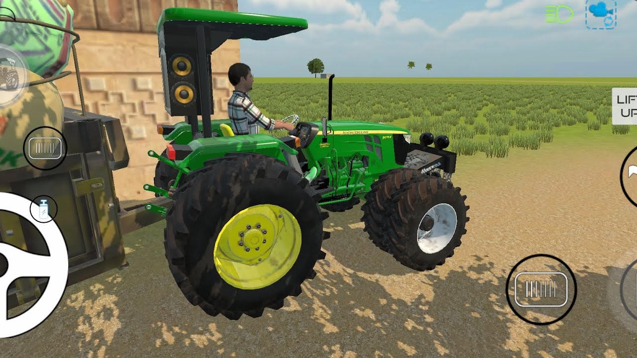 John Deere 5075 ne 2 Trolley nikal DI 🚩🚩|| #longvideo #johndeere #indianvehiclessimulator3dvideos 