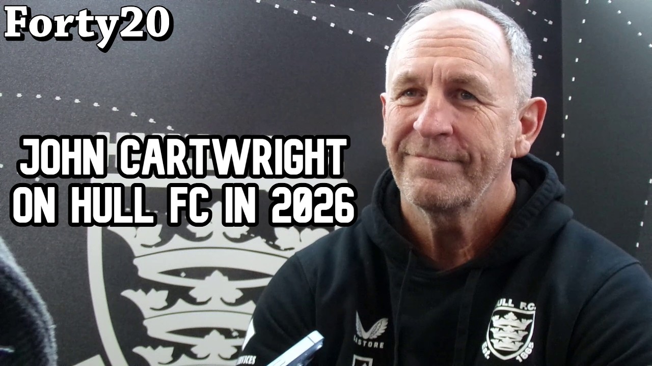 John Cartwright ahead of his second season at Hull FC coach - Forty20 TV