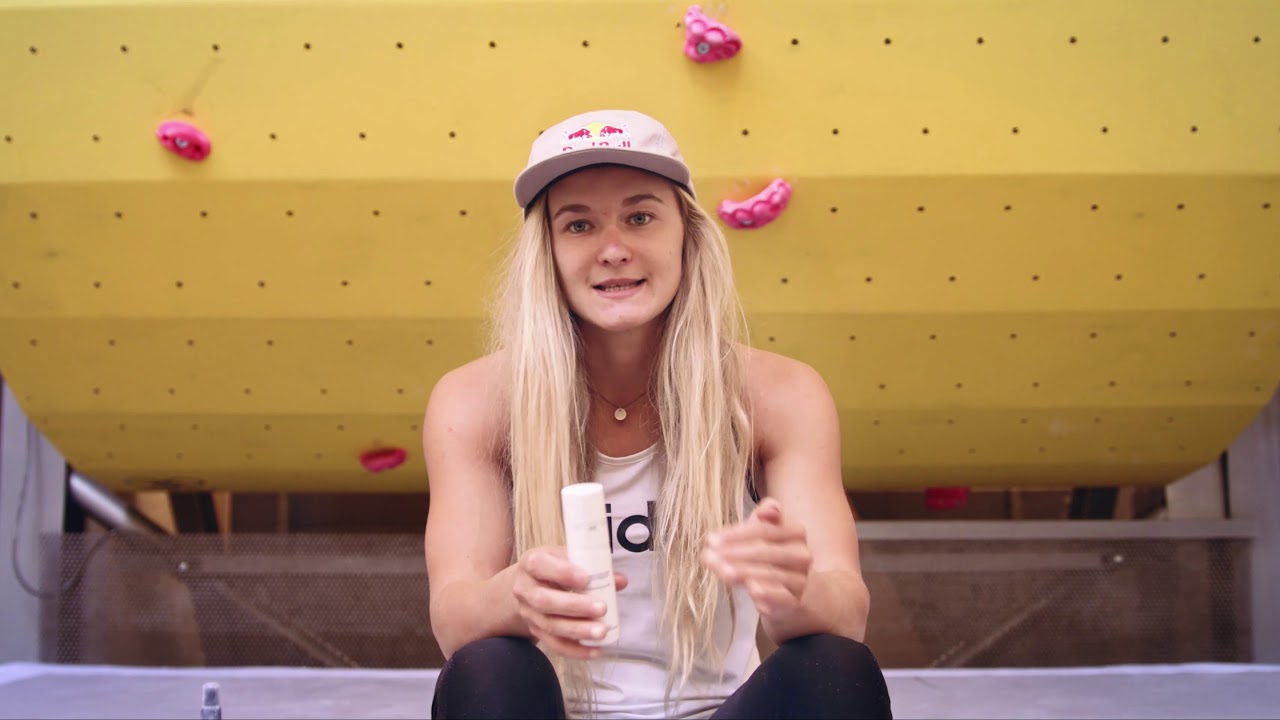 Sit Down With Shauna Coxsey - Skin Care For Rock Climbing - Rhino Skin Solutions Review