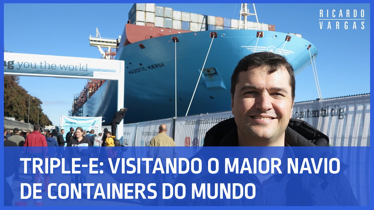 Maersk Triple-E: O maior Navio de Containers do Mundo (2013)