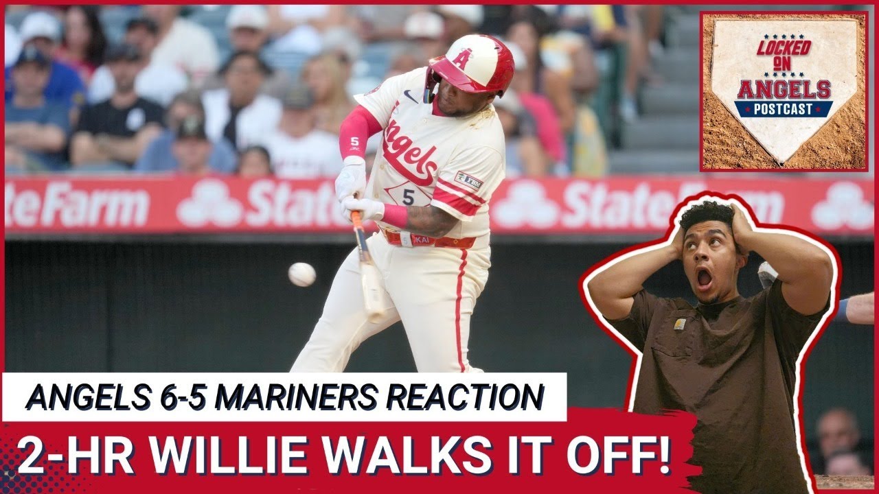 LOCKED ON ANGELS POSTCAST: WILLIE CALHOUN hits 2 HRs, 10th-inning walk off in 6-5 win over Mariners