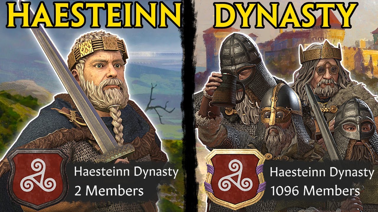 I Created the MOST POWERFUL DYNASTY in Crusader Kings 3 as HAESTEINN