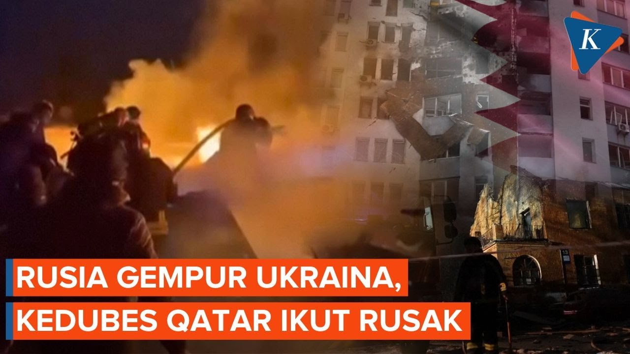 Rusia Bombardir Kyiv dengan Rudal Oreshnik, Kedubes Qatar Turut Jadi Sasaran