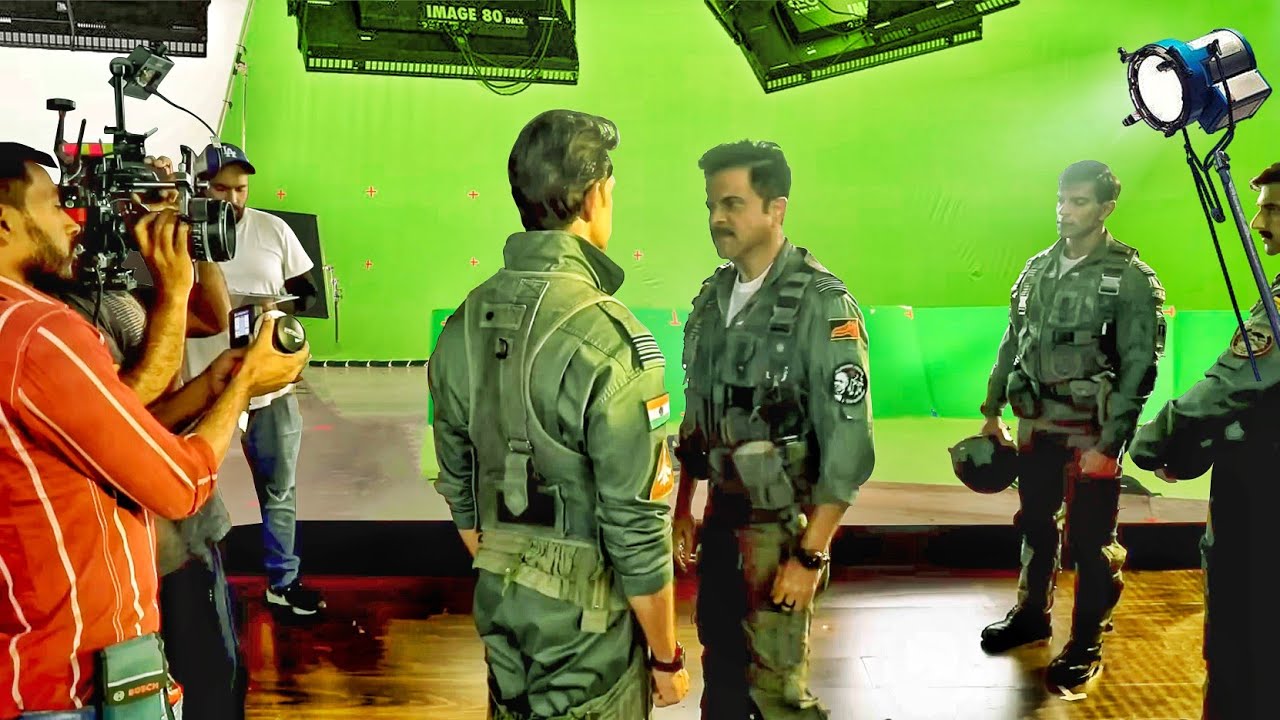 Fighter Movie Shooting on Real Locations | Behind the Scenes | Hritik Roshan, Deepika Padukone