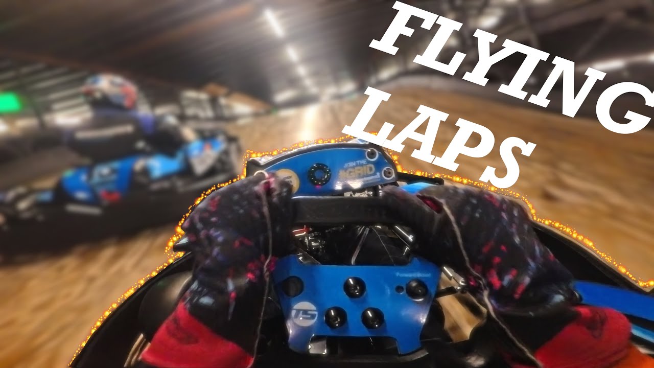 Flying Laps (& Overtakes!) of the South's BEST Indoor Track - TeamSport Crawley 2025