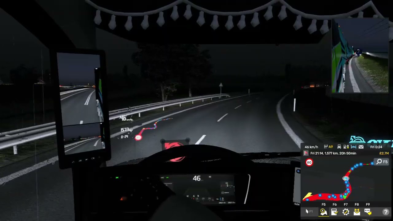 truckersMP noob likes to pull in front