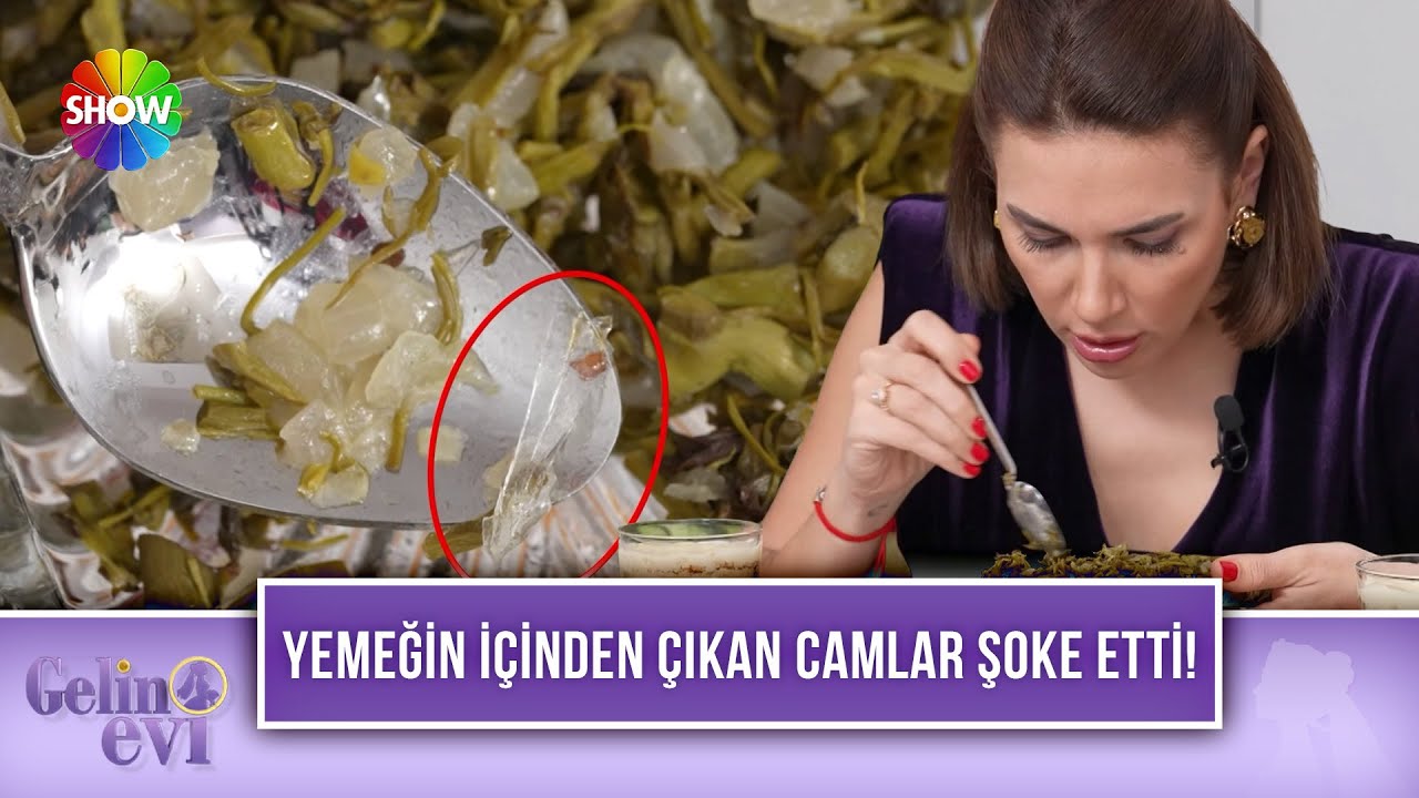 Yemeğin içinden camlar çıktı! | Gelin Evi 1633. Bölüm