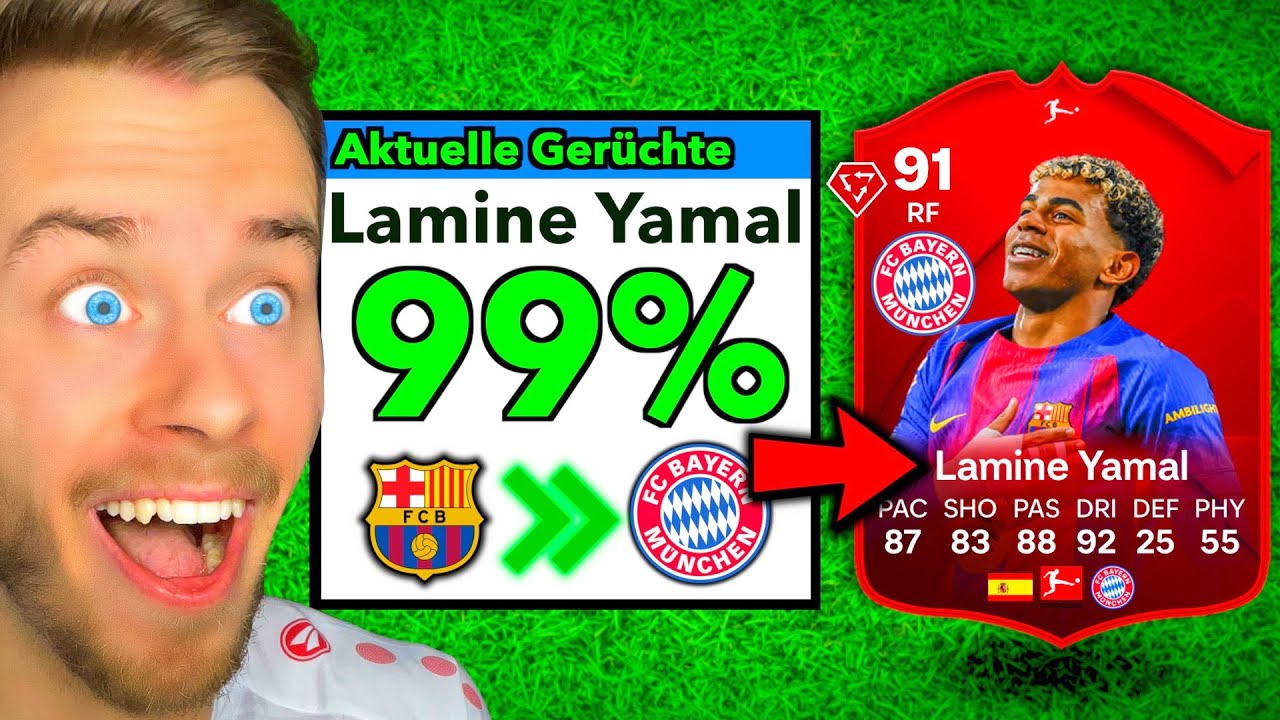 Aktuelle Transfergerüchte bestimmen mein Team! 🤑 (*eskaliert*)