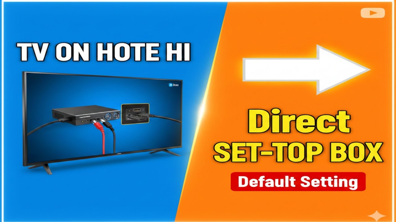 android tv me av kaise chalaye|android tv direct av mode | how to set hdmi as default on android tv