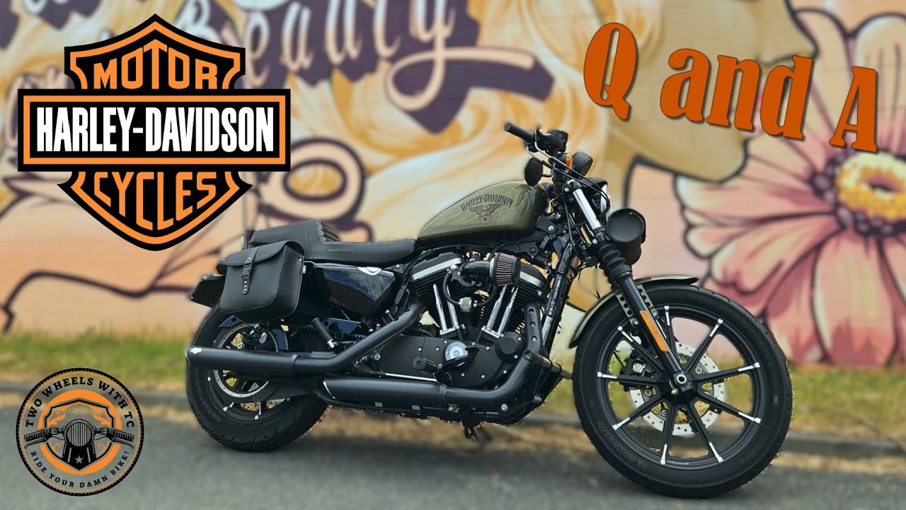 IRON CHAT 01: Five Quick Questions // Harley Davidson Sportster Iron 883 // Motovlog