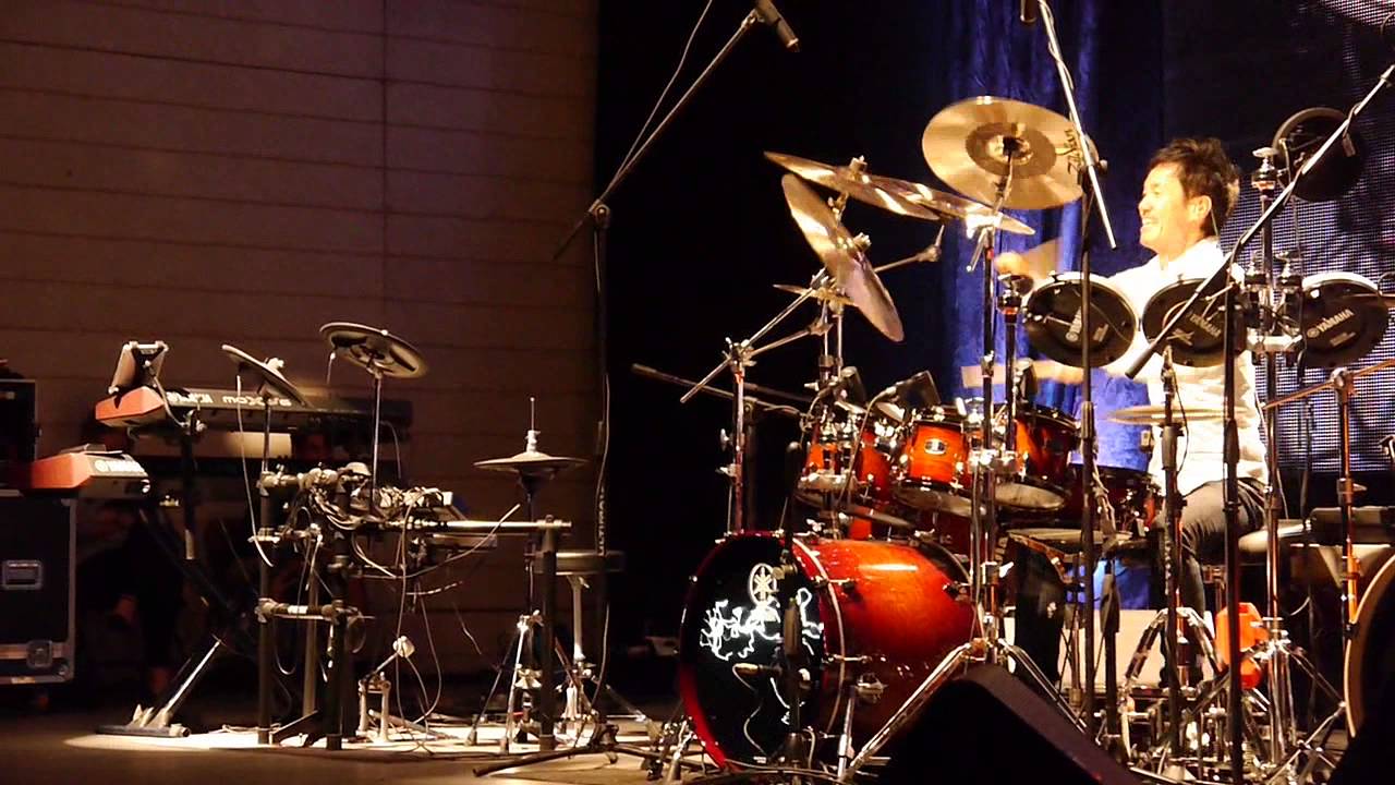 Akira Jimbo Drum Clinic Drum Solo@Santo Domingo Dominican Republic 11 Nov 2014