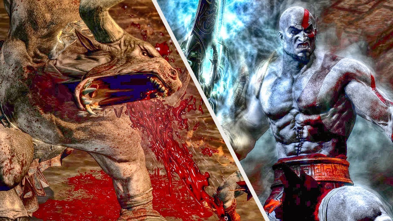God of War III  ALL EXECUTIONS 4K