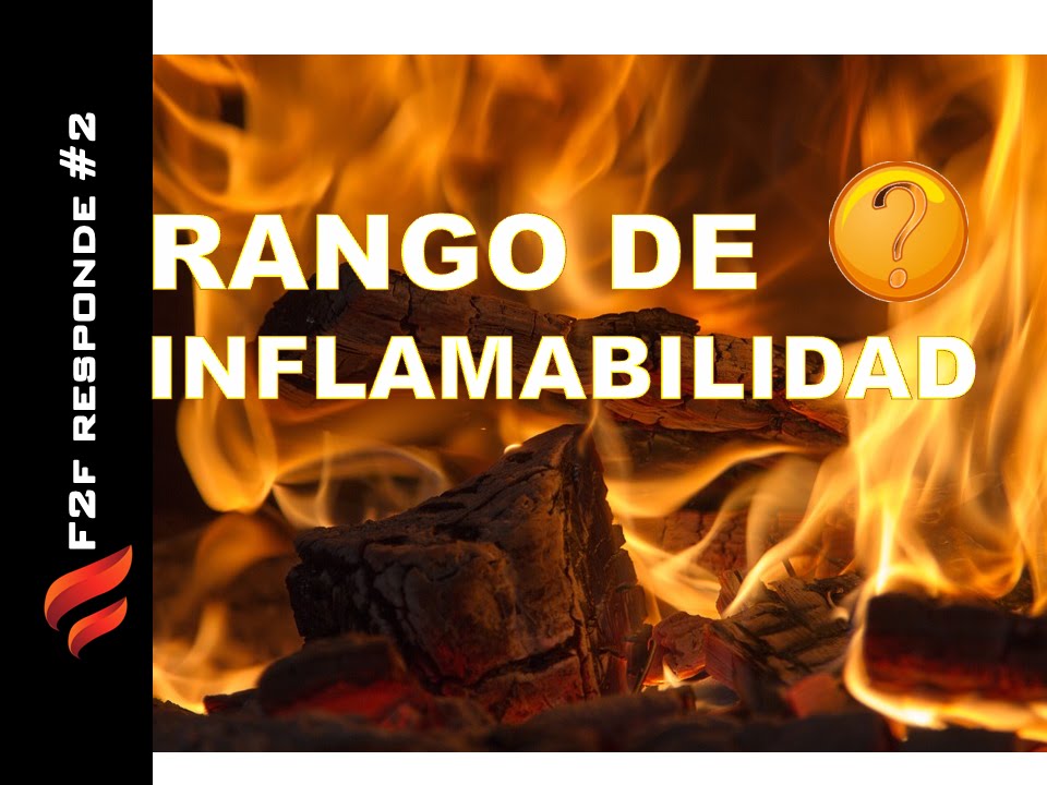Cómo afecta la temperatura, presión y %O2 al rango de inflamabilidad