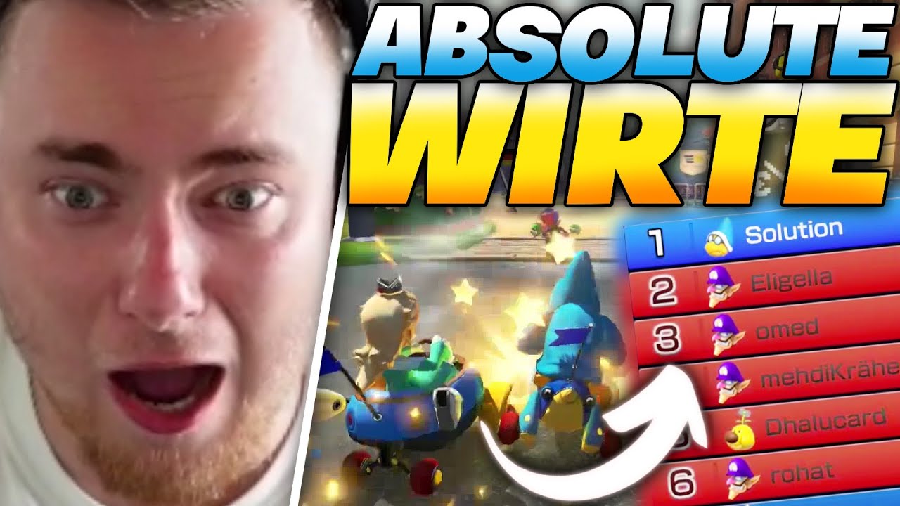 TEAM-TURNIER mit CLOWNSTEAM! 🤡🏆 MARIO KART mit ELI, WILLY, MCKY, ROHAT, HUGO & CO. 🤐  | SolutionLIVE