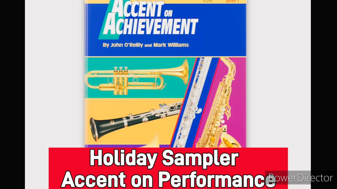 Holiday Sampler - Accent on Performance II Accent on Achievement, Book 1