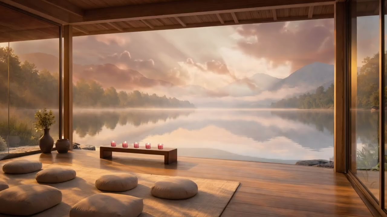Listen for 5 Minutes… and Feel Deep Peace 🌅 Relaxing Music by the Lake
