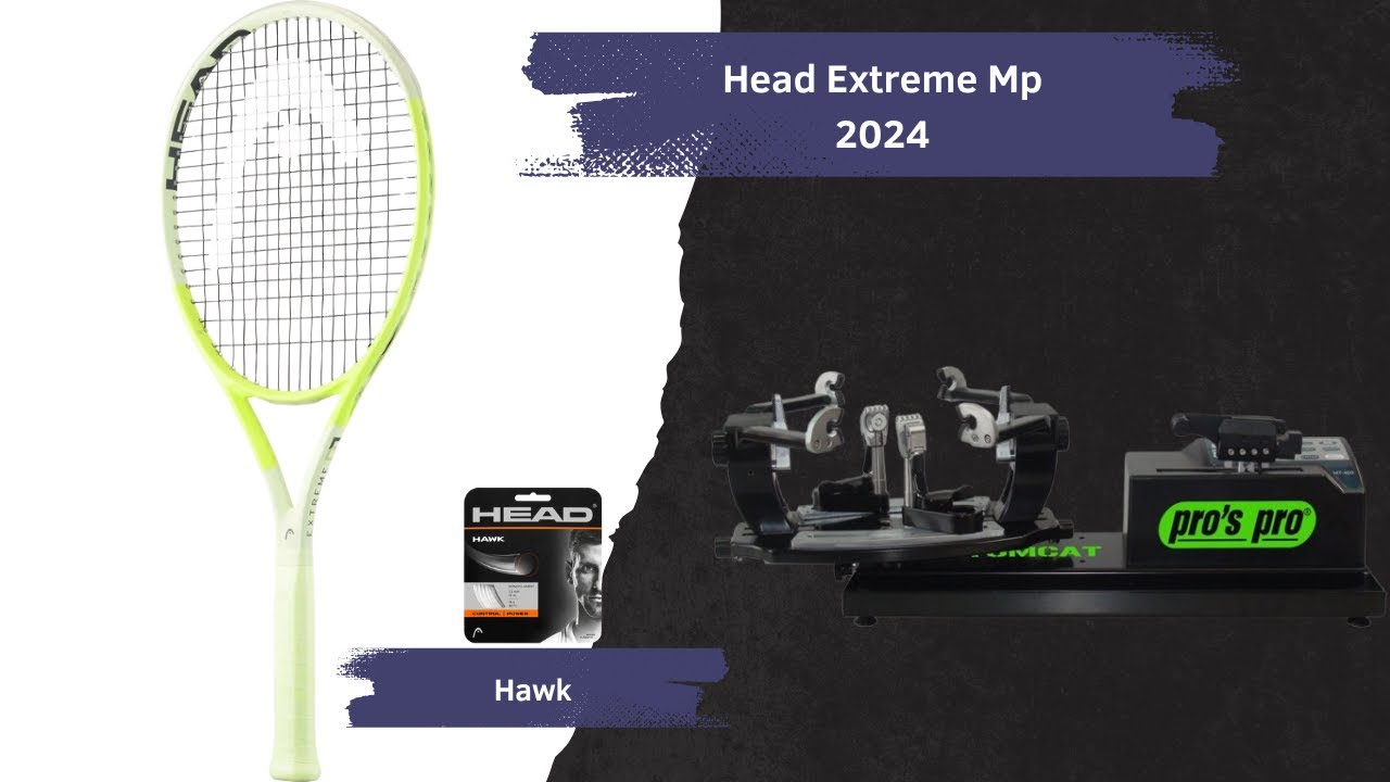 Stringing My Head Extreme MP with Head Hawk 1.30mm | 24kg / 52.9lbs