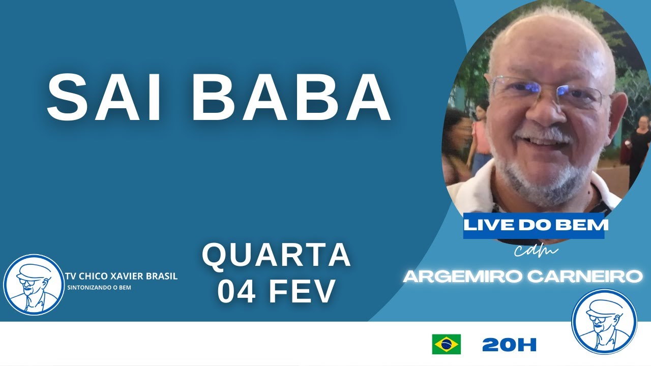 Sai Baba - Argemiro Carneiro ©TV Chico Xavier Brasil