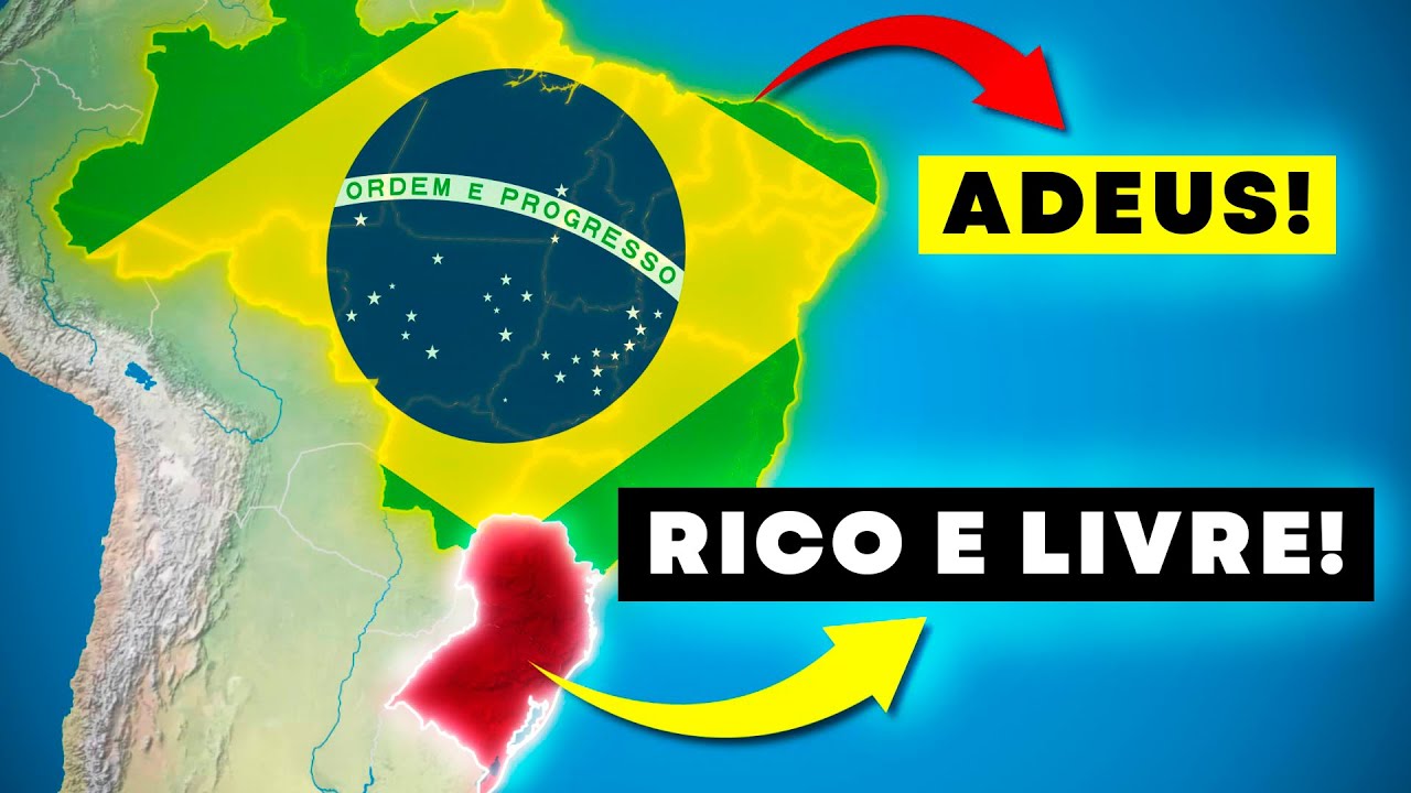 E Se o SUL Se Separasse do BRASIL? Quem Perderia Mais?