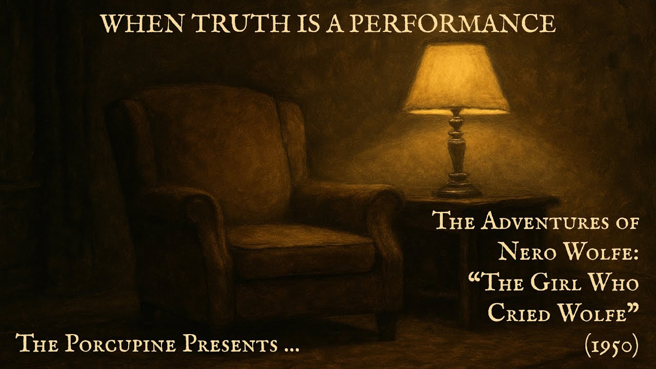 Truth Is a Performance | The Adventures of Nero Wolfe - “The Girl Who Cried Wolfe” (1950)