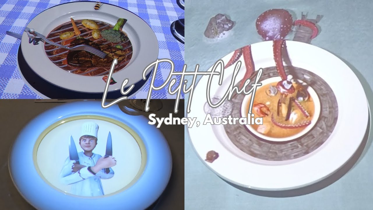 Le Petit Chef Dinner, Intercontinental Hotel Double Bay, Sydney