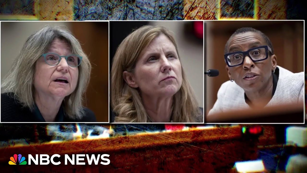 Fallout to testimony from presidents of Harvard and University of Pennsylvania