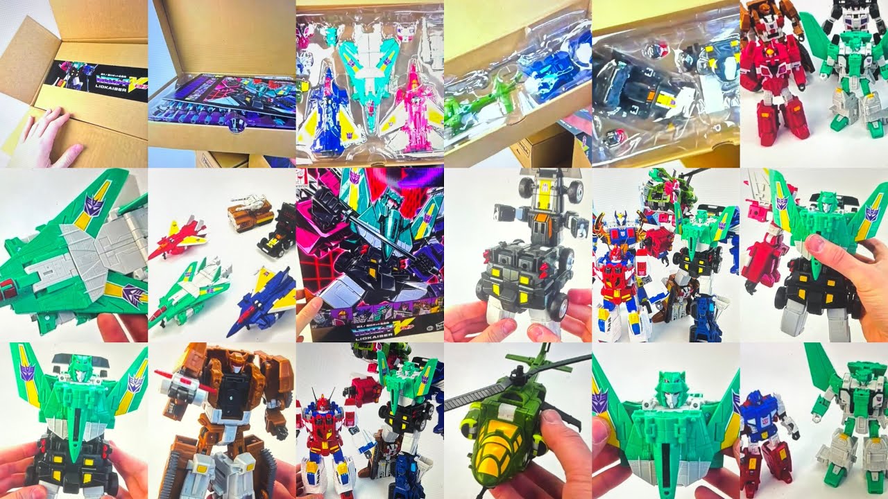 Потрясающая новая фигурка Transformers Liokaiser от Haslab: полная распаковка и видео процесса сб...